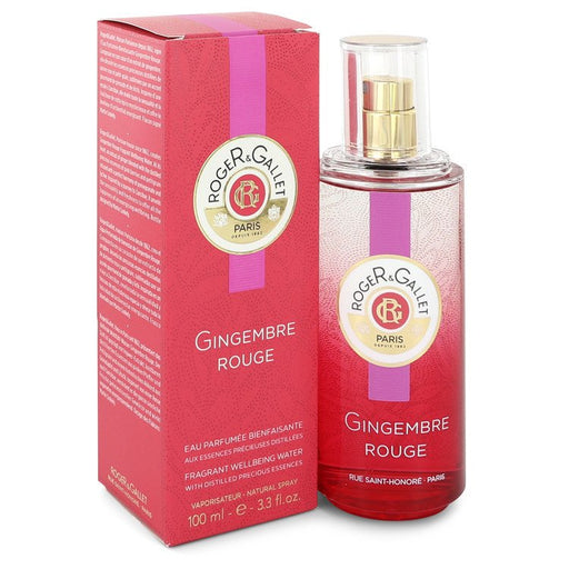 Roger & Gallet Gingembre Rouge by Roger & Gallet Fragrant Wellbeing Water Spray 3.3 oz for Women - PerfumeOutlet.com