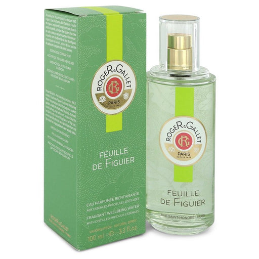 Roger & Gallet Feuille De Figuier by Roger & Gallet Fragrant Wellbeing Water Spray (Unisex) 3.3 oz for Men - PerfumeOutlet.com