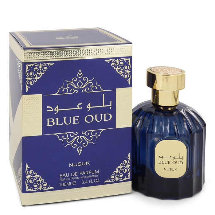 Nusuk Blue Oud by Nusuk Eau De Parfum Spray (Unisex) 3.4 oz for Women - PerfumeOutlet.com