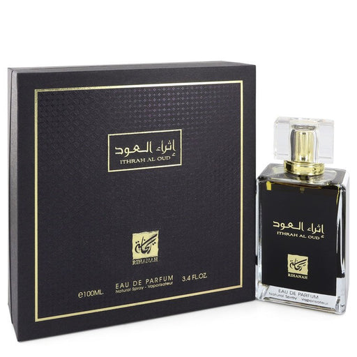 Rihanah Ithrah Al Oud by Rihanah Eau De Parfum Spray (Unisex) 3.4 oz for Women - PerfumeOutlet.com