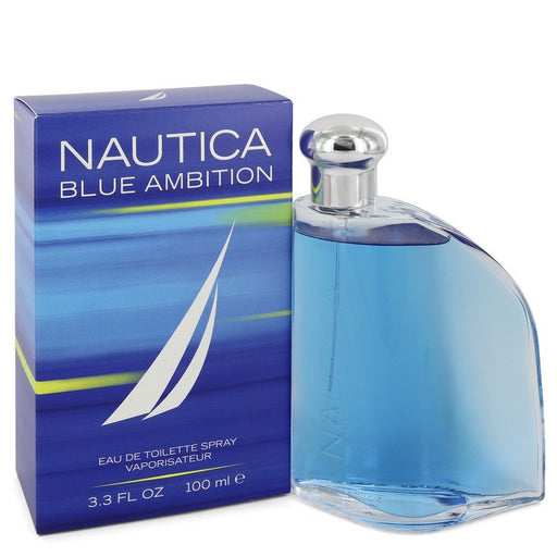 Nautica Blue Ambition by Nautica Eau De Toilette Spray 3.4 oz for Men - PerfumeOutlet.com