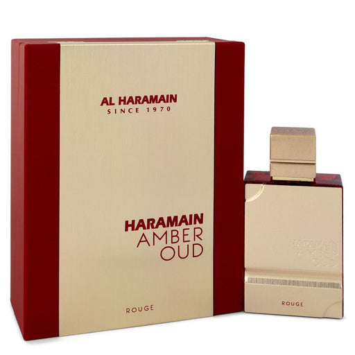 Al Haramain Amber Oud Rouge by Al Haramain Eau De Parfum Spray 2 oz for Men - PerfumeOutlet.com