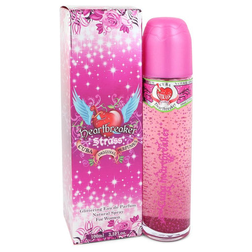 Cuba Strass Heartbreaker by Fragluxe Eau De Parfum Spray 3.4 oz for Women - PerfumeOutlet.com