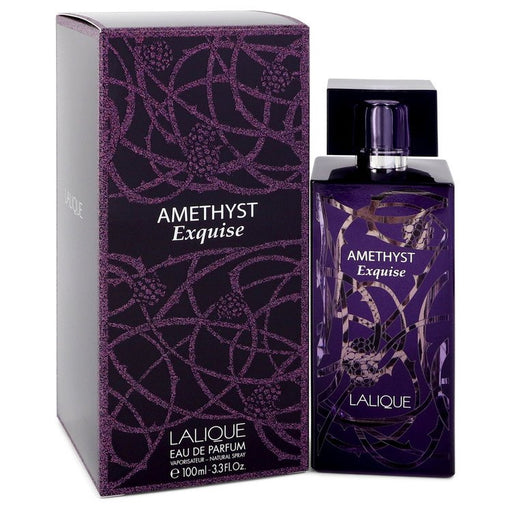 Lalique Amethyst Exquise by Lalique Eau De Parfum Spray 3.3 oz for Women - PerfumeOutlet.com