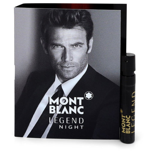 Montblanc Legend Night by Mont Blanc Vial (sample) .04 oz for Men - PerfumeOutlet.com