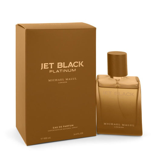 Jet Black Platinum by Michael Malul Eau De Parfum Spray 3.4 oz for Men - PerfumeOutlet.com
