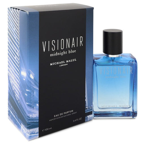 Visionair Midnight Blue by Michael Malul Eau De Parfum Spray 3.4 oz for Men - PerfumeOutlet.com