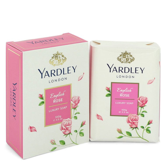English Rose Yardley by Yardley London Luxury Soap 3.5 oz for Women - PerfumeOutlet.com