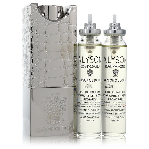 Rose Profond by Alyson Oldoini  Eau De Parfum Refillable Spray Includes 3 x 20 ml Refills and Atomizer 2 oz for Women - PerfumeOutlet.com