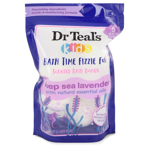 Dr Teal's Ultra Moisturizing Bath Bombs by Dr Teal's Five (5) 1.6 oz Kids Bath Time Fizzie Fun Scented Bath Bombs Deep Sea Lavender with Natural Essential Oils (Unisex) 1.6 oz for Men - PerfumeOutlet.com