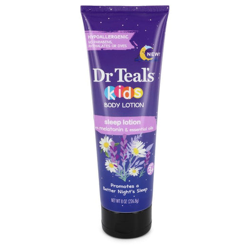 Dr Teal's Sleep Lotion by Dr Teal's Kids Hypoallergenic Sleep Lotion with Melatonin & Essential Oils Promotes a Better Night's Sleep(Unisex) 8 oz for Women - PerfumeOutlet.com