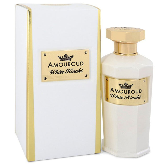White Hinoki by Amouroud Eau De Parfum Spray (Unisex) 3.4 oz for Women