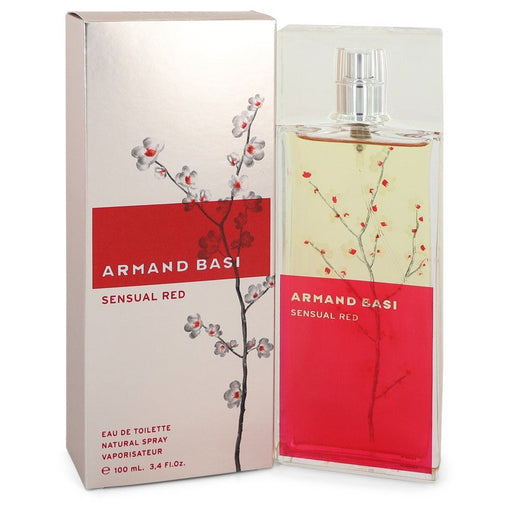 Armand Basi Sensual Red by Armand Basi Eau De Toilette Spray 3.4 oz for Women - PerfumeOutlet.com