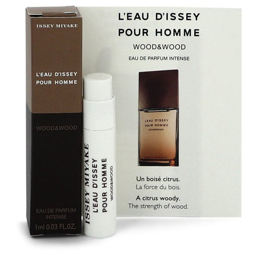 L'eau D'Issey Pour Homme Wood & wood by Issey Miyake Vial (sample) .03 oz for Men - PerfumeOutlet.com