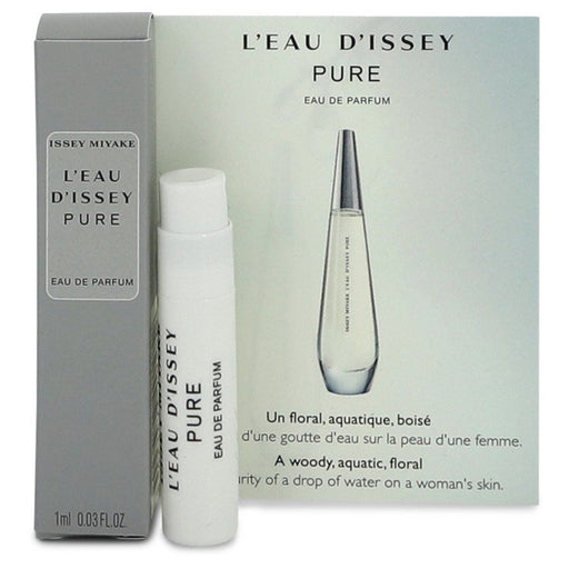 L'eau D'issey Pure by Issey Miyake Vial (sample) EDP .03 oz for Women - PerfumeOutlet.com