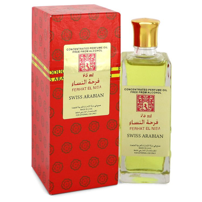 Ferhat El Nisa by Swiss Arabian Concentrated Perfume Oil Free From Alcohol (Unisex) 3.2 oz for Women - PerfumeOutlet.com