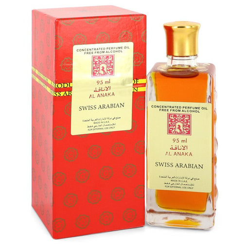 Al Anaka by Swiss Arabian Concentrated Perfume Oil Free From Alcohol (Unisex) 3.2 oz for Women - PerfumeOutlet.com