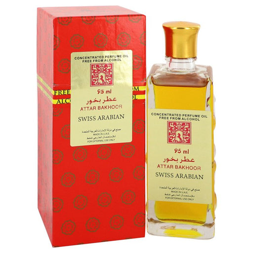 Attar Bakhoor by Swiss Arabian Concentrated Perfume Oil Free From Alcohol (Unisex) 3.2 oz for Women - PerfumeOutlet.com