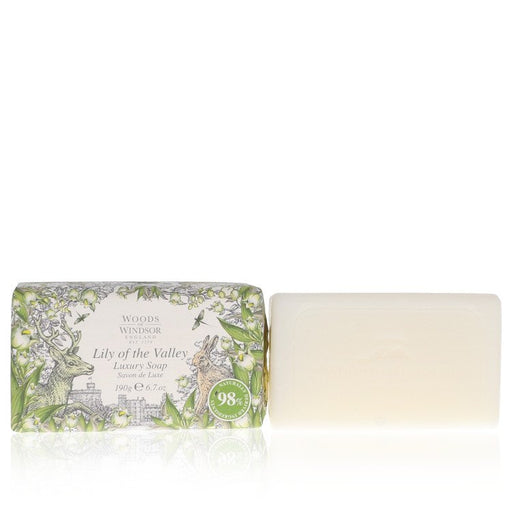 Lily of the Valley (Woods of Windsor) by Woods of Windsor Soap 6.7 oz for Women - PerfumeOutlet.com