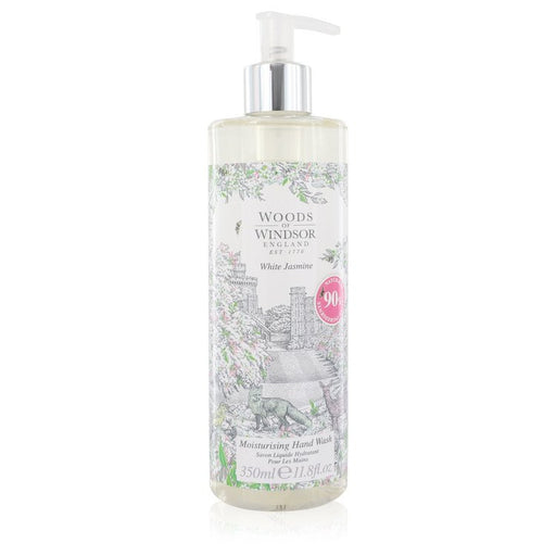 White Jasmine by Woods of Windsor Hand Wash 11.8 oz for Women - PerfumeOutlet.com