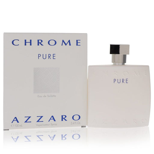 Chrome Pure by Azzaro Eau De Toilette Spray (unboxed) 1.7 oz for Men - PerfumeOutlet.com