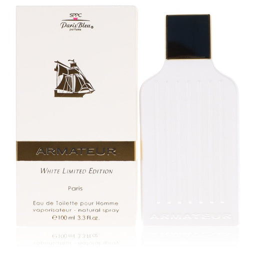 Armateur White  by Paris Bleu Eau De Toilette Spray 3.3 oz for Men - PerfumeOutlet.com