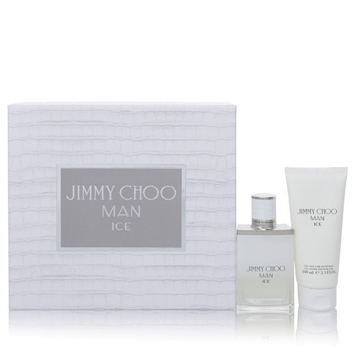 Jimmy Choo Ice by Jimmy Choo Gift Set -- 1.7 oz Eau de Toilette Spray + 3.3 oz Shower Gel for Men - PerfumeOutlet.com