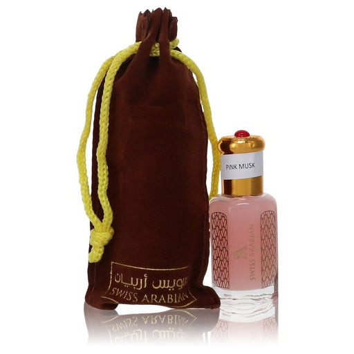 Pink Musk Tahara by Swiss Arabian Perfume Oil (Unisex) .41 oz for Men - PerfumeOutlet.com