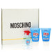 Moschino Fresh Couture by Moschino Gift Set -- .17 oz Mini EDP Spray + .8 oz Body Lotion + .8 oz Shower Gel for Women - PerfumeOutlet.com