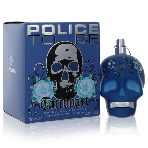 Police To Be Tattoo Art by Police Colognes Eau De Toilette Spray 4.2 oz for Men - PerfumeOutlet.com