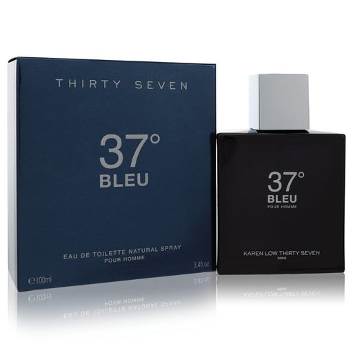 37 Bleu by Karen Low Eau De Toilette Spray 3.4 oz for Men - PerfumeOutlet.com
