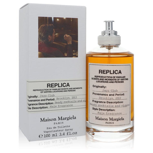 Replica Jazz Club by Maison Margiela Eau De Toilette Spray (Unisex) 3.4 oz for Men - PerfumeOutlet.com