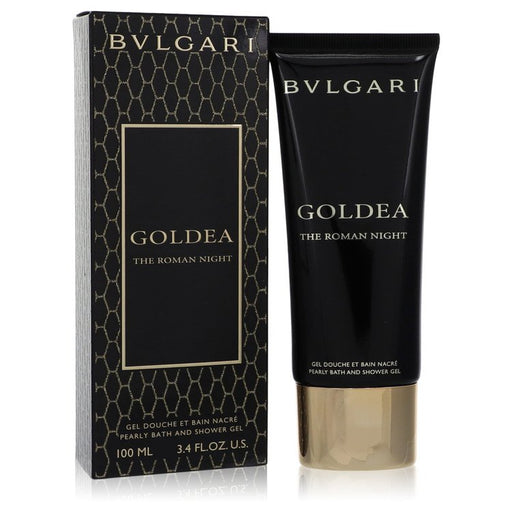 Bvlgari Goldea The Roman Night by Bvlgari Pearly Bath and Shower Gel 3.4 oz for Women - PerfumeOutlet.com