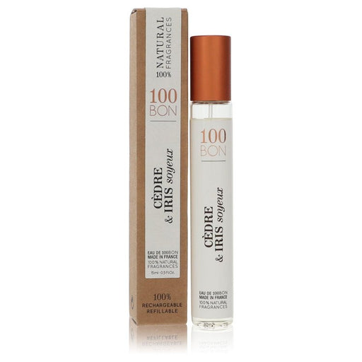 100 Bon Cedre & Iris Soyeux by 100 Bon Mini EDP Spray (Unisex Refillable) .5 oz for Men - PerfumeOutlet.com