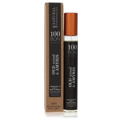 100 Bon Oud Wood & Amyris by 100 Bon Mini Concentree De Parfum (Unisex Refillable) .5 oz for Men - PerfumeOutlet.com