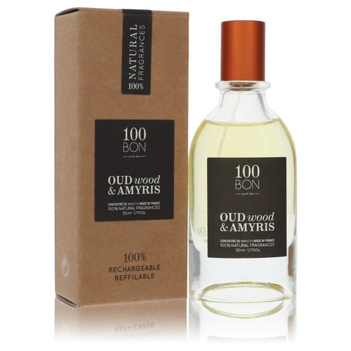 100 Bon Oud Wood & Amyris by 100 Bon Concentree De Parfum Spray (Unisex Refillable) 1.7 oz for Men - PerfumeOutlet.com