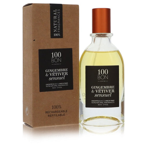 100 Bon Gingembre & Vetiver Sensuel by 100 Bon Concentree De Parfum Spray (Unisex Refillable) 1.7 oz for Men - PerfumeOutlet.com