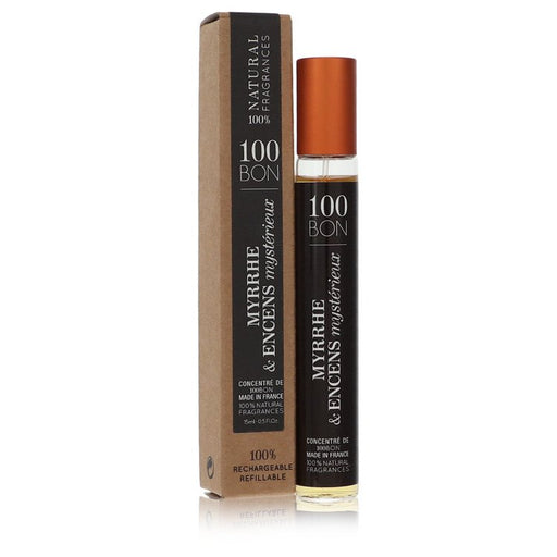 100 Bon Myrrhe & Encens Mysterieux by 100 Bon Mini Concentree De Parfum (Unisex Refillable) .5 oz for Men - PerfumeOutlet.com