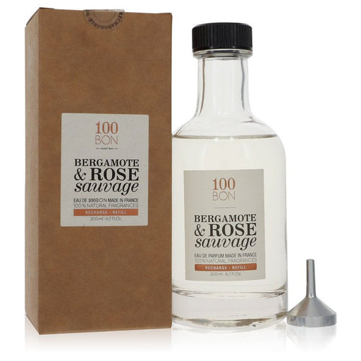 100 Bon Bergamote & Rose Sauvage by 100 Bon Eau De Parfum Refill 6.7 oz for Men - PerfumeOutlet.com