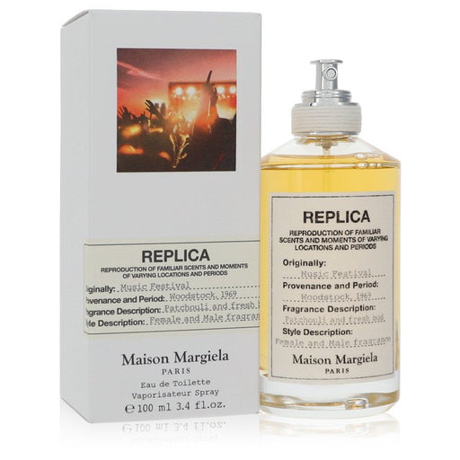 Replica Music Festival by Maison Margiela Eau De Toilette Spray (Unisex) 3.4 oz for Women - PerfumeOutlet.com