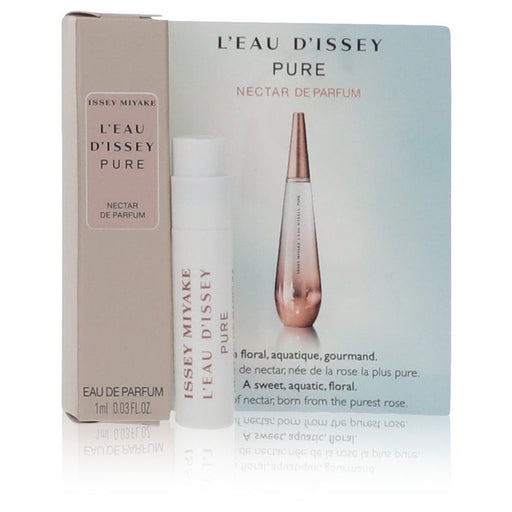 L'eau D'issey Pure by Issey Miyake Vial (sample) Nectar de Parfum .03 oz for Women - PerfumeOutlet.com