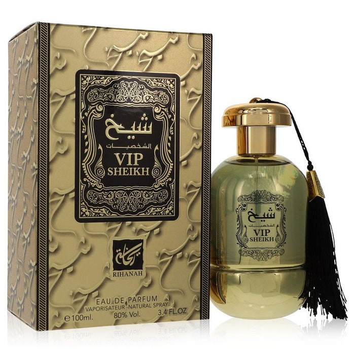 Rihanah VIP Sheikh by Rihanah Eau De Parfum Spray (Unisex) 3.4 oz for Men - PerfumeOutlet.com