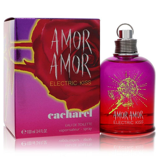 Amor Amor Electric Kiss by Cacharel Eau De Toilette Spray 3.4 oz for Women - PerfumeOutlet.com