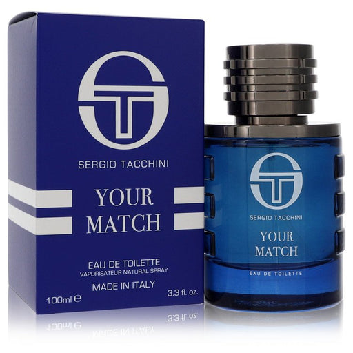 Sergio Tacchini Your Match by Sergio Tacchini Eau De Toilette Spray 3.3 oz for Men - PerfumeOutlet.com