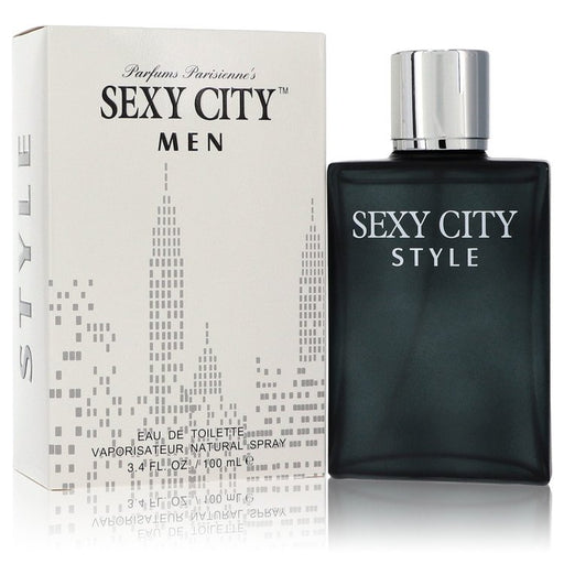 Sexy City Style by Parfums Parisienne Eau De Toilette Spray 3.4 oz for Men - PerfumeOutlet.com