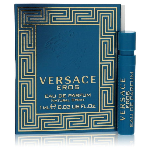 Versace Eros by Versace Vial (EDP sample) .03 oz for Men - PerfumeOutlet.com
