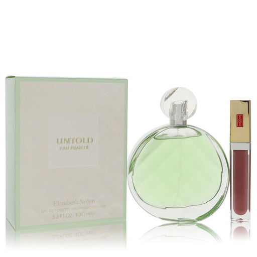 Untold Eau Fraiche by Elizabeth Arden Eau De Toilette Spray with Lipstick  3.3 oz for Women - PerfumeOutlet.com