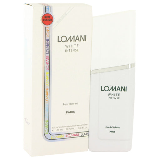 Lomani White Intense by Lomani Eau De Toilette Spray 3.3 oz for Men - PerfumeOutlet.com