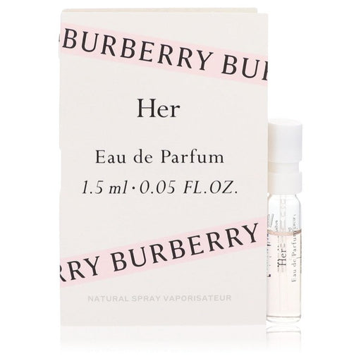 Burberry Her by Burberry Vial (sample) .05 oz for Women - PerfumeOutlet.com