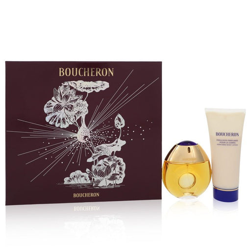 BOUCHERON by Boucheron Gift Set -- 1.6 oz Eau De Toilette Spray + 3.3 oz Perfumed Body Lotion for Women - PerfumeOutlet.com